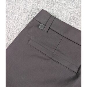 Lululuemon ABC Slim Fit 5 Pocket Pant Mens 33 Black Warpstreme Dress Casual Work